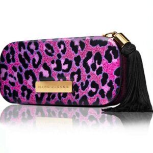 NWOT - Marc Jacobs Pink Leopard Print Cosmetic Bag